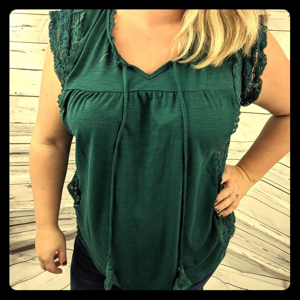 No boundries babydoll top